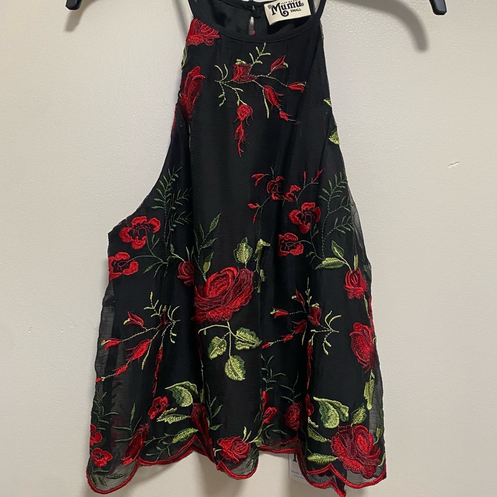 SMYM Floral Halter Top